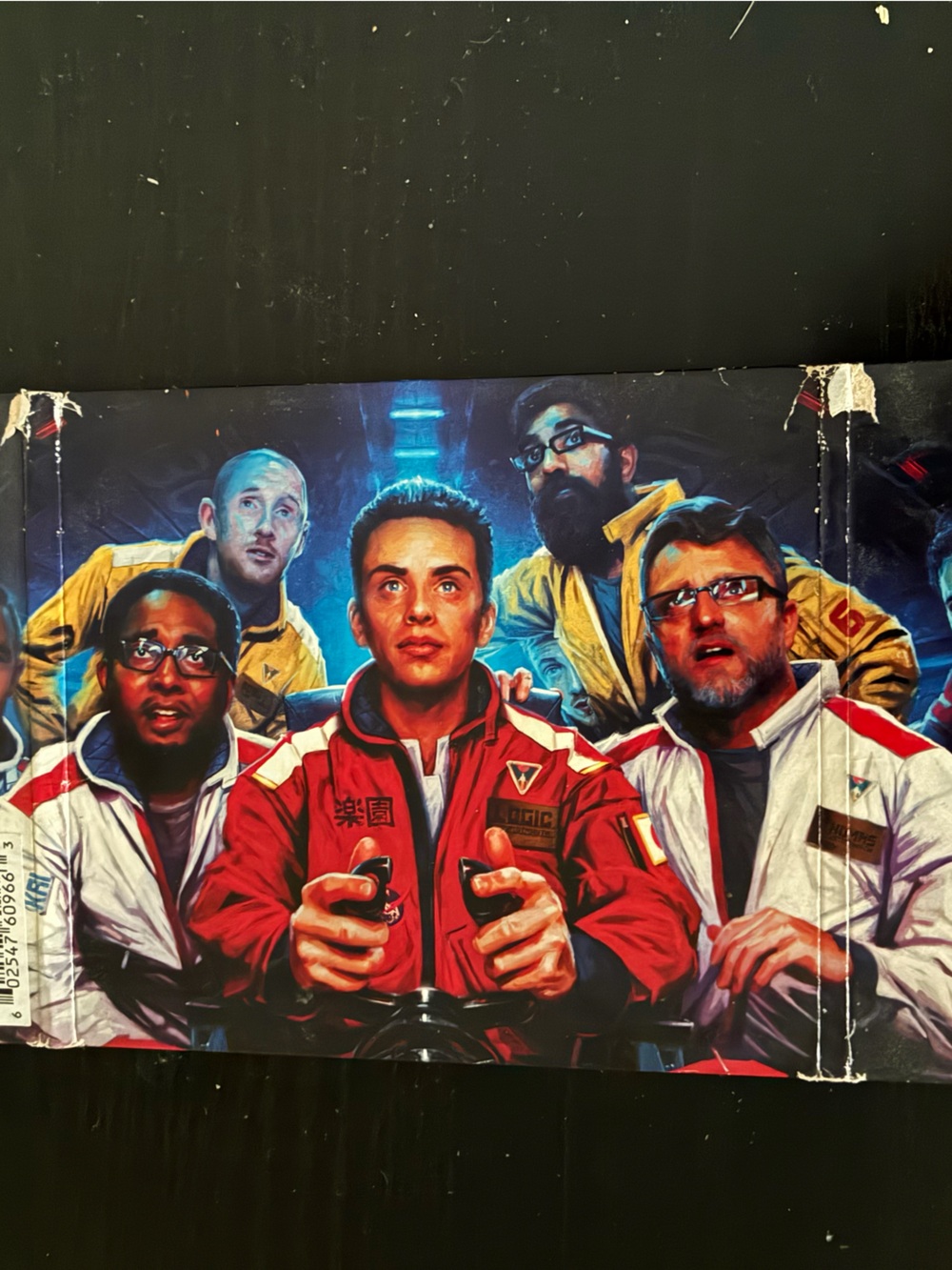 Unbranded Red Jacket Cover Art CD - Sci-Fi Group Artwork
